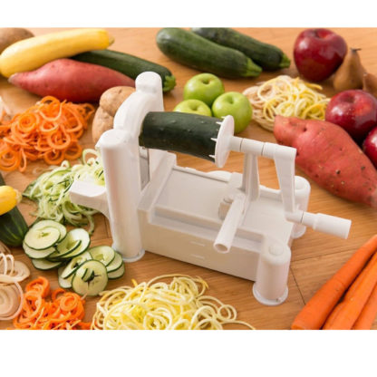 Tri-Blade Spiral Vegetable and Fruit Slicer 3 in 1 - Image 6